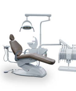 G4 H - Cadeira Odontológica G4 H Cadeira Odontológica G4 H - Cadeira Odontológica G4 H Cadeira Odontológica HASTES RETRÁTEIS: BELEZA, PODER E MUITA SOFISTICAÇÃO. Seu pedal de comandos joystick é ainda mais prático e fácil de usar, com diversas programações. O equipo também possui comandos PAD para acionar as funções do consultório e opções com hastes convencionais ou retráteis. A unidade de água possui sensor de proximidade e o refletor com iluminação intensa da lâmpada de LED.