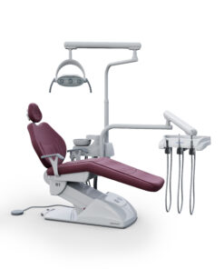 G1 F - Cadeira Odontológica G1 F - Cadeira Odontológica cadeira odontológica gnatus G1 F couro cor bordô