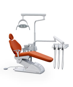 G1 F - Cadeira Odontológica G1 F - Cadeira Odontológica cadeira odontológica gnatus G1 F couro cor laranja