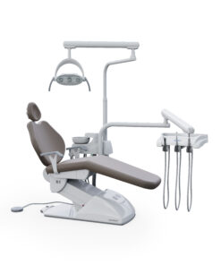 G1 F - Cadeira Odontológica G1 F - Cadeira Odontológica cadeira dentista G1 F Gnatus couro cor bege escuro