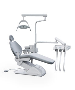 G1 F - Cadeira Odontológica G1 F - Cadeira Odontológica cadeira dentista G1 F Gnatus couro cor prateado