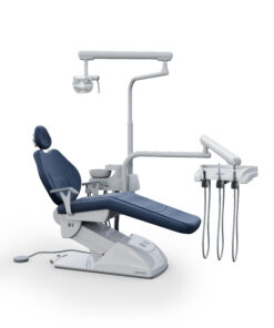 G1 F - Cadeira Odontológica G1 F - Cadeira Odontológica Cadeira odontológica Gnatus G1 F com estofado em couro na cor grafite