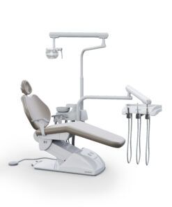 G1 F - Cadeira Odontológica G1 F - Cadeira Odontológica Equipamento odontológico Gnatus G1 F com acabamento em couro