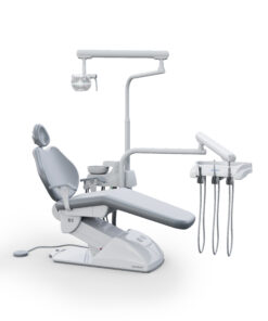 G1 F - Cadeira Odontológica G1 F - Cadeira Odontológica Cadeira odontológica Gnatus G1 F com estofado em couro na cor escolhida gelo