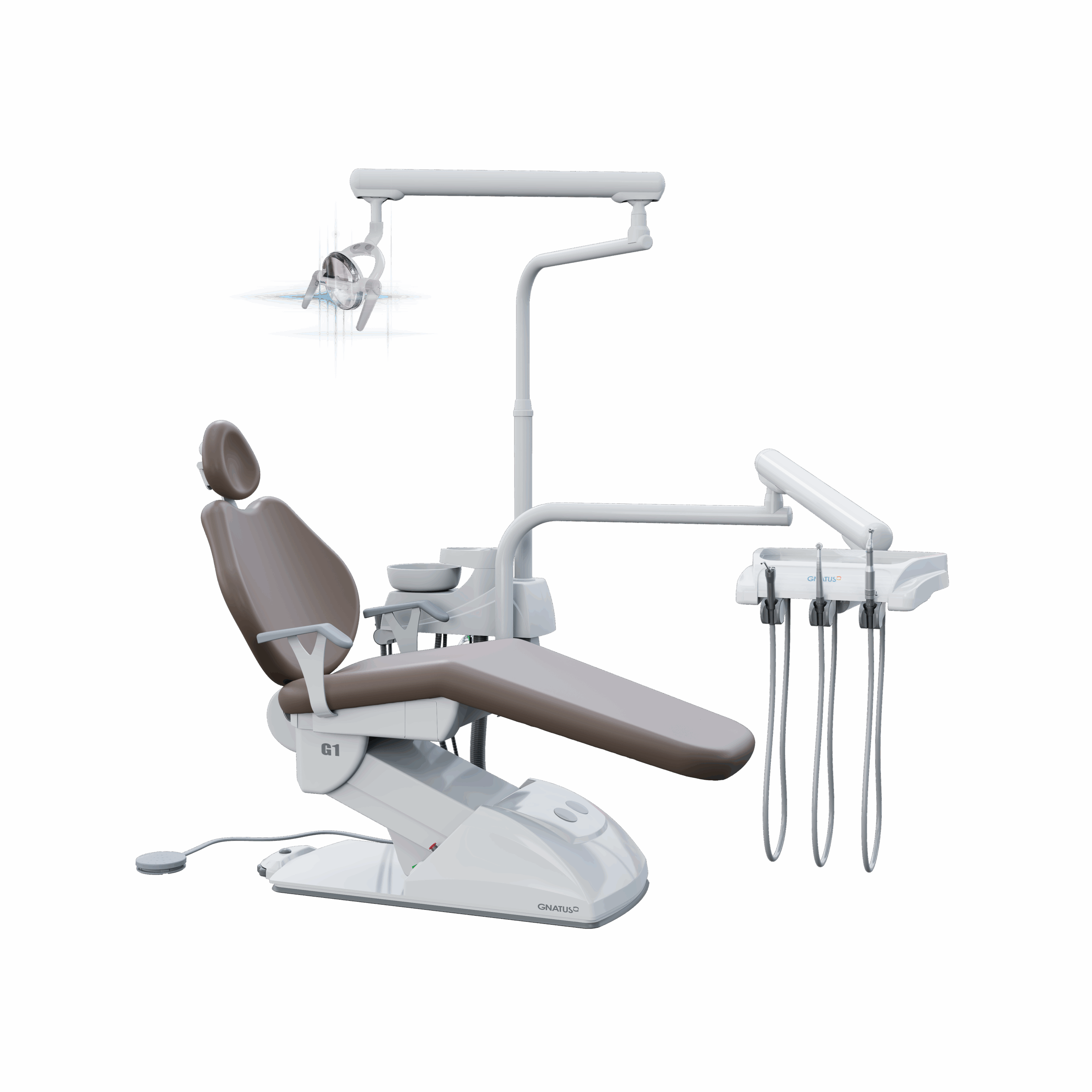 G1 F PVC MARROCOS G1 F - Cadeira Odontológica G1 F - Cadeira Odontológica A cadeira odontológica G1 F Gnatus, traz Qualidade e eficiência para atender a todos os profissionais. Uma linha de consultórios que privilegia a praticidade em todos os sentidos. Faça um orçamento conosco através do botão abaixo: