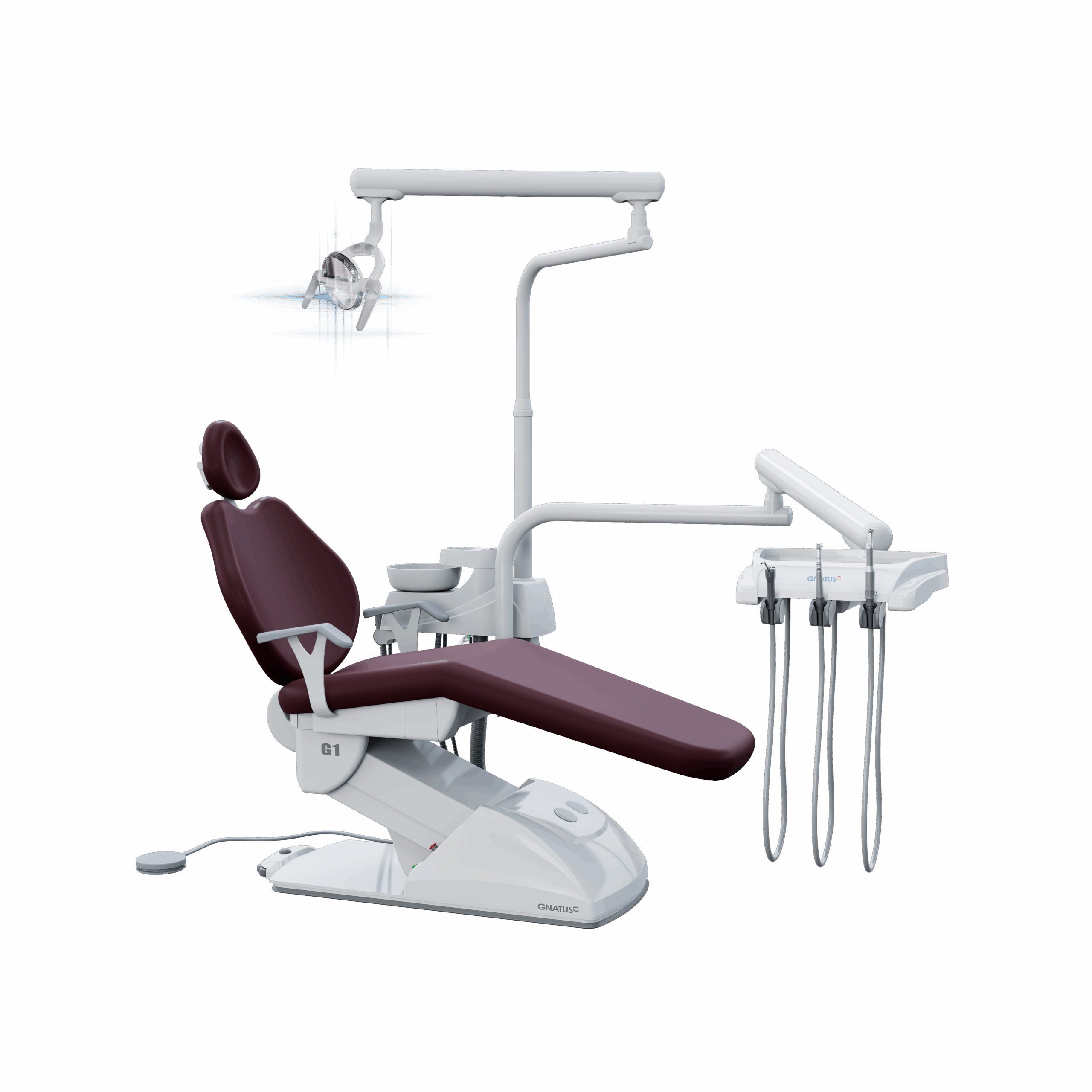 G1 F PVC PORTUGAL G1 F - Cadeira Odontológica G1 F - Cadeira Odontológica A cadeira odontológica G1 F Gnatus, traz Qualidade e eficiência para atender a todos os profissionais. Uma linha de consultórios que privilegia a praticidade em todos os sentidos. Faça um orçamento conosco através do botão abaixo: