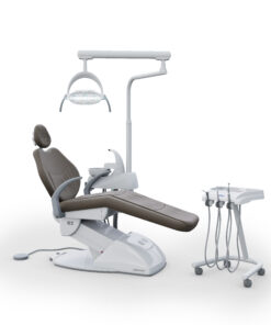 Gnatus G2 C G2 C - Cadeira Odontológica cadeira dentista G2 C 3 leds Gnatus couro cor cairo