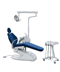 Gnatus G2 C G2 C - Cadeira Odontológica A cadeira odontológica G2 C traz amplo espaço no equipo acomodando todo material com acesso fácil ao profissional. Resistente e seguro, conta com sistema de elevação eletromecânico e base que não necessita de fixação no piso. O encosto da cabeça possui regulagem de altura e o refletor é monofocal, com lâmpada LED. Faça um orçamento conosco através do botão abaixo: &nbsp;