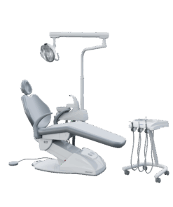 Gnatus G2 C G2 C - Cadeira Odontológica A cadeira odontológica G2 C traz amplo espaço no equipo acomodando todo material com acesso fácil ao profissional. Resistente e seguro, conta com sistema de elevação eletromecânico e base que não necessita de fixação no piso. O encosto da cabeça possui regulagem de altura e o refletor é monofocal, com lâmpada LED. Faça um orçamento conosco através do botão abaixo: &nbsp;