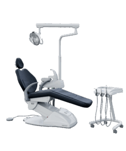 Gnatus G2 C G2 C - Cadeira Odontológica A cadeira odontológica G2 C traz amplo espaço no equipo acomodando todo material com acesso fácil ao profissional. Resistente e seguro, conta com sistema de elevação eletromecânico e base que não necessita de fixação no piso. O encosto da cabeça possui regulagem de altura e o refletor é monofocal, com lâmpada LED. Faça um orçamento conosco através do botão abaixo: &nbsp;