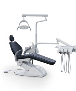 G2 F - Cadeira Odontológica G2 F - Cadeira Odontológica Equipamento odontológico Gnatus G2 F com acabamento em couro preto