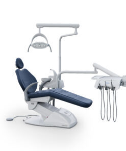 G2 F - Cadeira Odontológica G2 F - Cadeira Odontológica Equipamento odontológico Gnatus G2 F com acabamento em couro preto