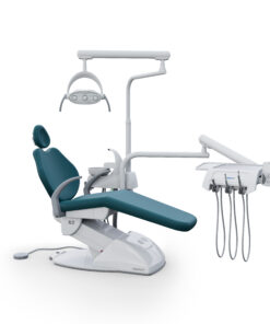 G2 F - Cadeira Odontológica G2 F - Cadeira Odontológica Cadeira odontológica G2 F Gnatus para consultório e estofado na cor turquesa