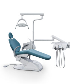 G2 F - Cadeira Odontológica G2 F - Cadeira Odontológica Cadeira odontológica G2 F Gnatus para consultório estofado turquesa 3 LEDS
