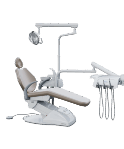 G2 F - Cadeira Odontológica G2 F - Cadeira Odontológica A cadeira odontológica G2 F Gnatus possui trava com acionamento pneumática, mas leveza aos movimentos. Resistente e seguro, conta com sistema de elevação eletromecânico e base que não necessita de fixação no piso. O encosto da cabeça possui regulagem de altura e o refletor é monofocal, com lâmpada LED. Faça um orçamento conosco através do botão abaixo: