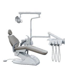 G2 F - Cadeira Odontológica G2 F - Cadeira Odontológica A cadeira odontológica G2 F Gnatus possui trava com acionamento pneumática, mas leveza aos movimentos. Resistente e seguro, conta com sistema de elevação eletromecânico e base que não necessita de fixação no piso. O encosto da cabeça possui regulagem de altura e o refletor é monofocal, com lâmpada LED. Faça um orçamento conosco através do botão abaixo: