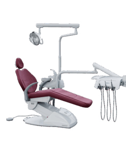 G2 F - Cadeira Odontológica G2 F - Cadeira Odontológica A cadeira odontológica G2 F Gnatus possui trava com acionamento pneumática, mas leveza aos movimentos. Resistente e seguro, conta com sistema de elevação eletromecânico e base que não necessita de fixação no piso. O encosto da cabeça possui regulagem de altura e o refletor é monofocal, com lâmpada LED. Faça um orçamento conosco através do botão abaixo: