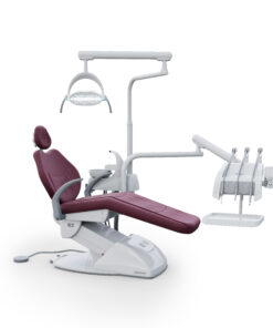 G2 H - Cadeira Odontológica G2 H - Cadeira Odontológica G2 H - Cadeira Odontológica G2 H - Cadeira Odontológica HASTES ORBITAIS, MAIOR MOBILIDADE E ALÍVIO DE TENSÃO. Resistente e seguro, conta com sistema de elevação eletromecânico e base que não necessita de fixação no piso. O encosto da cabeça possui regulagem de altura e o refletor é monofocal, com lâmpada LED.