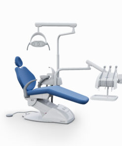 G2 H - Cadeira Odontológica G2 H - Cadeira Odontológica G2 H - Cadeira Odontológica G2 H - Cadeira Odontológica HASTES ORBITAIS, MAIOR MOBILIDADE E ALÍVIO DE TENSÃO. Resistente e seguro, conta com sistema de elevação eletromecânico e base que não necessita de fixação no piso. O encosto da cabeça possui regulagem de altura e o refletor é monofocal, com lâmpada LED.