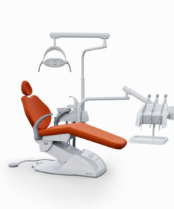 G2 H - Cadeira Odontológica G2 H - Cadeira Odontológica G2 H - Cadeira Odontológica G2 H - Cadeira Odontológica HASTES ORBITAIS, MAIOR MOBILIDADE E ALÍVIO DE TENSÃO. Resistente e seguro, conta com sistema de elevação eletromecânico e base que não necessita de fixação no piso. O encosto da cabeça possui regulagem de altura e o refletor é monofocal, com lâmpada LED.