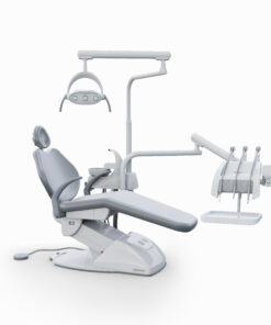 G2 H - Cadeira Odontológica G2 H - Cadeira Odontológica G2 H - Cadeira Odontológica G2 H - Cadeira Odontológica HASTES ORBITAIS, MAIOR MOBILIDADE E ALÍVIO DE TENSÃO. Resistente e seguro, conta com sistema de elevação eletromecânico e base que não necessita de fixação no piso. O encosto da cabeça possui regulagem de altura e o refletor é monofocal, com lâmpada LED.