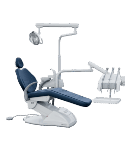 G2 H - Cadeira Odontológica G2 H - Cadeira Odontológica HASTES ORBITAIS, MAIOR MOBILIDADE E ALÍVIO DE TENSÃO. Resistente e seguro, conta com sistema de elevação eletromecânico e base que não necessita de fixação no piso. O encosto da cabeça possui regulagem de altura e o refletor é monofocal, com lâmpada LED.