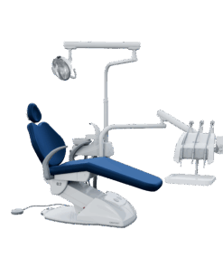 G2 H - Cadeira Odontológica G2 H - Cadeira Odontológica HASTES ORBITAIS, MAIOR MOBILIDADE E ALÍVIO DE TENSÃO. Resistente e seguro, conta com sistema de elevação eletromecânico e base que não necessita de fixação no piso. O encosto da cabeça possui regulagem de altura e o refletor é monofocal, com lâmpada LED.