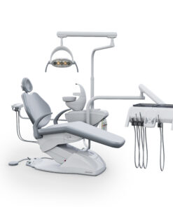 G4 F - Cadeira Odontológica G4 F - Cadeira Odontológica G4 F - Cadeira Odontológica G4 F - Cadeira Odontológica BRAÇO PNEUMÁTICO GARANTINDO UMA MOVIMENTAÇÃO MAIS LEVE E AJUSTÁVEL EM SEU EQUIPO. Seu pedal de comandos joystick é ainda mais prático e fácil de usar, com diversas programações. O equipo também possui comandos PAD para acionar as funções da cadeira e opções com hastes convencionais ou retráteis. A unidade de água possui sensor de proximidade e o refletor com iluminação intensa da lâmpada de LED.
