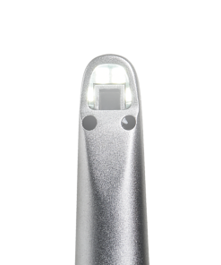 Câmera Intraoral Timex 1H Câmera intraoral Timex A câmera intraoral Timex 1H é uma ferramenta poderosa. Com ela é possível exibir em tempo real para o paciente a situação da sua arcada, melhorando o poder de persuasão sobre a necessidade dos tratamentos. Também permite armazenar a situação dos dentes antes do tratamento e comparar com os resultados, para melhorar o atendimento e aumentar a percepção de valor sobre o serviço prestado. Além da utilidade prática de facilitar a visualização de pequenos detalhes da arcada diretamente em uma tela de alta definição acoplada a cadeira odontológica.