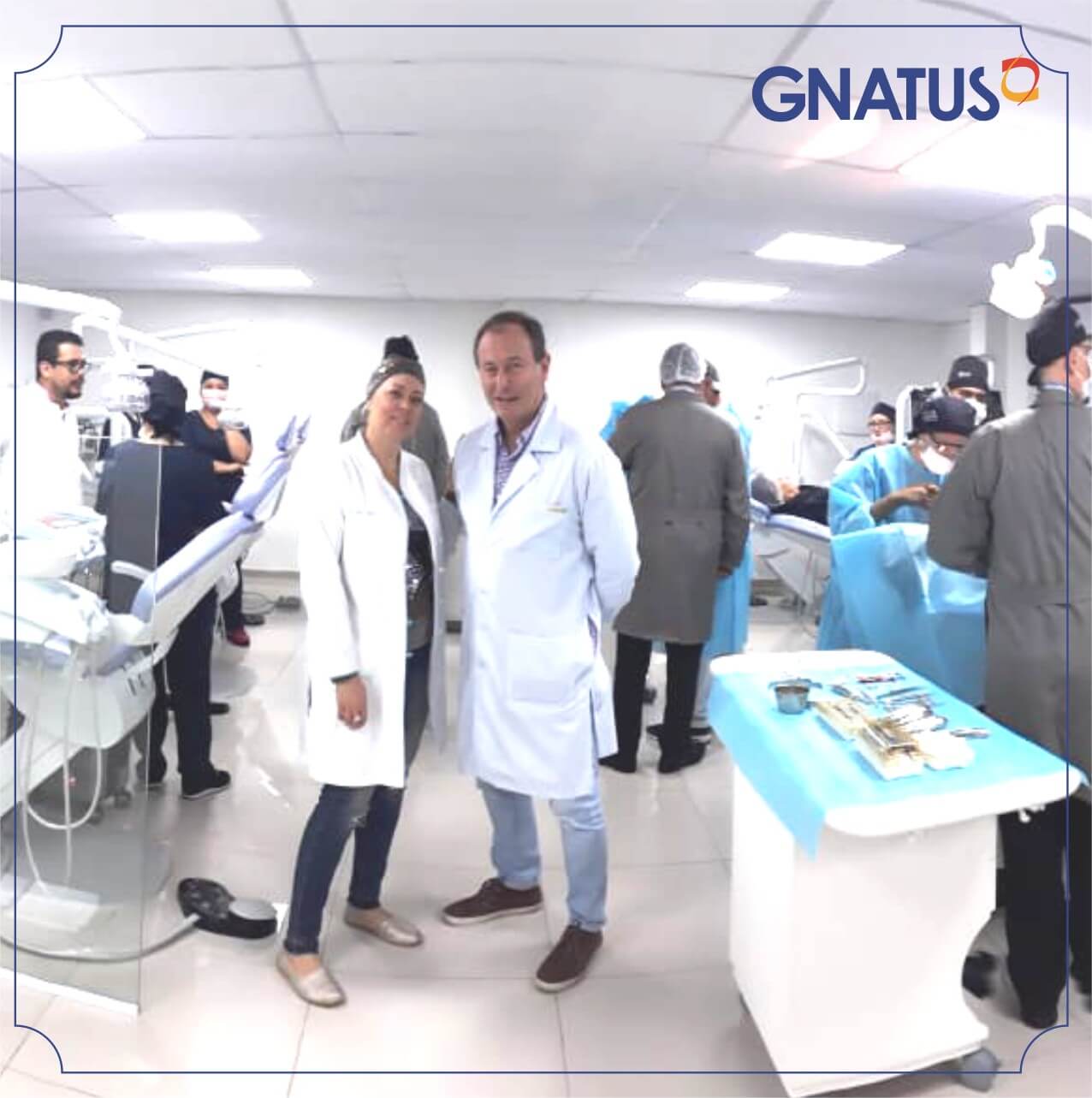 Curso de Implantodontia Curso de Implantodontia A Gnatus continua sua linda jornada na implantodontia, parceira nos mais conceituados cursos de implantodontia do País, hoje é dia de destacar a Clínica Neon RB e seu curso de especialização em Implantodontia com o Dr. Roberto Fech.