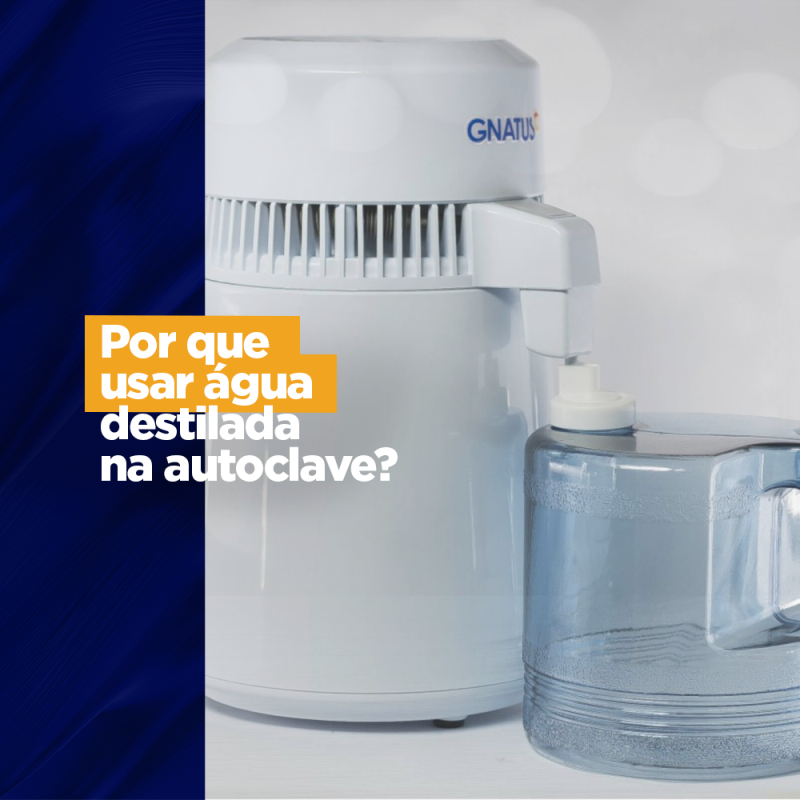 Água Destilada na Autoclave, por que usar? Central de Conteúdos Água Destilada na Autoclave, por que usar? Central de Conteúdos Sempre que falamos em limpeza ou esterilização dos instrumentos, a autoclave aparece como uma solução robusta, segura e acessível para esse procedimento, mas há algo que não é discutido com tanta frequência: a água destilada na autoclave.