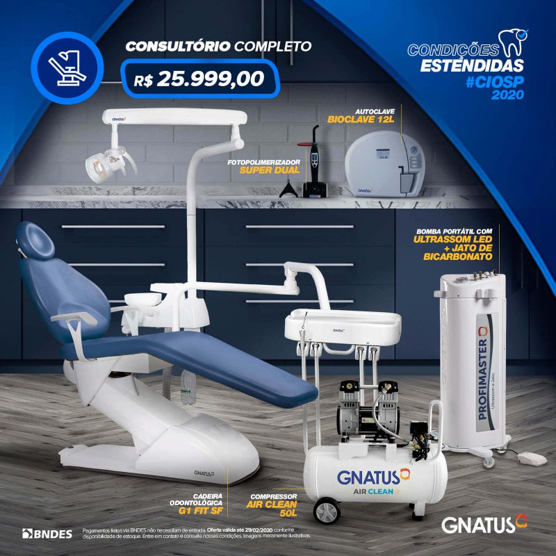 Condições Estendidas - CIOSP 2020 A Gnatus estendeu as condições especiais do CIOSP para ninguém perder bons negócios