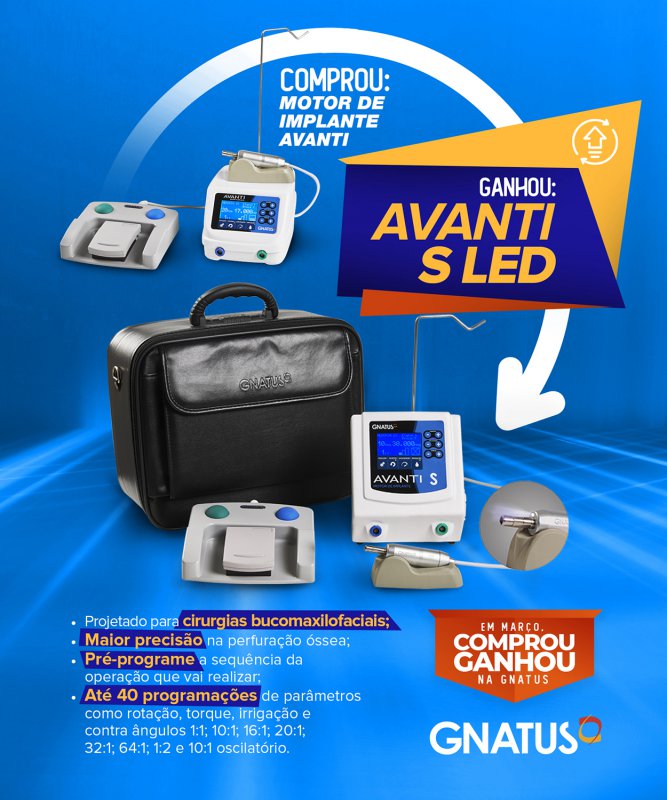 Março é mês de Comprou, Ganhou na Gnatus