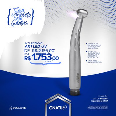 Seja completo, seja Gnatus! Seja completo, seja Gnatus! Veja as condições especiais que preparamos para vocês.