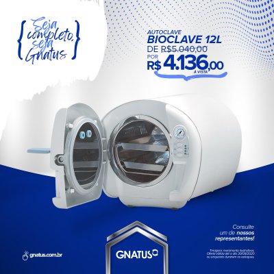 Seja completo, seja Gnatus! Seja completo, seja Gnatus! Veja as condições especiais que preparamos para vocês.