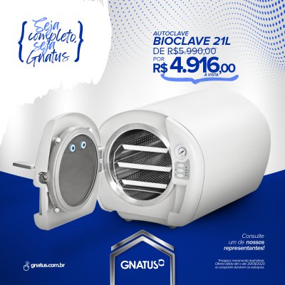 Seja completo, seja Gnatus! Seja completo, seja Gnatus! Veja as condições especiais que preparamos para vocês.