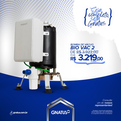 Seja completo, seja Gnatus! Seja completo, seja Gnatus! Veja as condições especiais que preparamos para vocês.