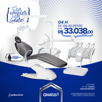 Seja completo, seja Gnatus! Seja completo, seja Gnatus! Veja as condições especiais que preparamos para vocês.