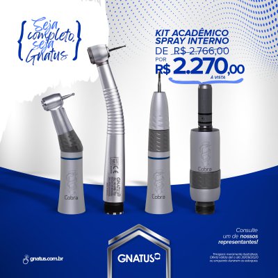 Seja completo, seja Gnatus! Seja completo, seja Gnatus! Veja as condições especiais que preparamos para vocês.