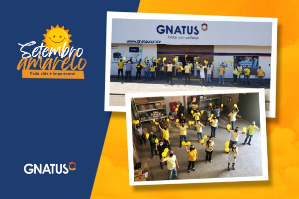 Setembro Amarelo Mês do Dentista A campanha Setembro Amarelo cresceu e hoje o Brasil inteiro aderiu. Por isso a Gnatus em conscientização e apoio pela causa, todos usaram a cor amarela.