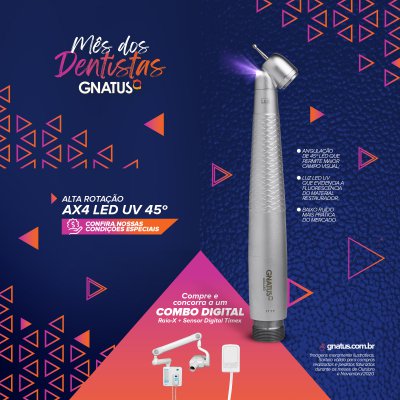 Mês dos Dentistas também em Novembro  As melhores condições do mercado continuam durante todo o mês de novembro.   Além de continuar com todos os sorteios, preparamos um Mega combo e uma semana repleta de surpresas com produtos de showroom.       Que tal um de nossos consultores entrar em contato? Deixe seus dados abaixo e aguarde.     Confira o maior portfolio do mercado odontológico!  