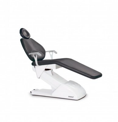 Conheça a cadeira clínica da Gnatus! Nossa cadeira clínica conta com todo o conforto, praticidade e tecnologia que já empenhamos em nosso consultório. O encosto da cabeça, por exemplo, possui regulagem de altura, com três programações de trabalho e volta automática à posição zero.