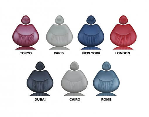 Opcionais essenciais para o seu consultório Kit apoio de cabeça soft comfort    /   Kit massageador