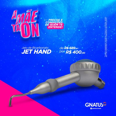A mãe ta on na Gnatus Dentistas produtos odontologicos mais baratos Tenha os melhores equipamentos com a maior qualidade, que seus atendimentos precisam. Neste mês agimos como mãe e queremos surpreender você com as melhores ofertas.   Alta Rotação com design ergonômico que permite o alto desempenho, em conjunto o modulo workstation que utiliza uma conexão bordem ou midwest de qualquer equipo odontológico e o transforma em uma conexão midwest com energia, compatível com as altas rotações com Led da Gnatus.   Uma nova geração de jato de bicarbonato que permite precisão ao trabalho e melhor sensibilidade do campo operatório.   Um kit profilaxia portátil para que você possa garantir toda a sua eficiência em seus procedimentos preventivos e estéticos sem ficar preso a um espaço. Além de contar com duas opções de escolha para o Easy sonic, essa opção com garrafa pressurizada. Além de contar com duas opções de escolha para o Easy sonic, essa opção sem a garrafa pressurizada.   Sem barulho, é só trabalhar no dente com 200.000 rpm de forma suave e rápida. Com o menor micromotor elétrico do mercado você garante um trabalho de excelência e tranquilidade reduzindo a fadiga no pulso durante a preparação natural dos dentes e que pode ser acoplado diretamente em seu equipo, potencializando ainda mais seu consultório.   Uma peça chave em procedimentos cirúrgicos, não pode faltar em seu consultório. Compre agora o motor cirúrgico Avanti S e tenha a garantia de que ele será entregue no menor prazo do mercado. Extremamente versátil, com o seu pedal multifunção, você poderá controlar o acionamento do micromotor, seleciona a programação, reverte o sentido de rotação e liga/desliga a irrigação. Veja o motor de implante aqui.   Os sensores digitais possuem design sofisticado proporcionando uma visibilidade para diagnósticos sem risco e uma qualidade de imagem insuperável em menos de 5 segundos.     Desde a higienização até a tecnologia a palma da mão com o sensor digital, preparamos com carinho oportunidades incríveis para você, porque a gente te entende e sabe o que é melhor para você.     Preencha seus dados e receba um contato de um de nosso consultores de venda.  