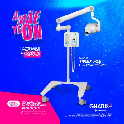 Raio-X odontológicos no Mês das Mães Raio-X odontológico Para garantir o melhor imagem do dente e dessa forma a melhor análise para os possíveis tratamentos, entendemos que a autonomia e eficiência de se ter um excelente aparelho de Raio X inteiro a sua disposição é o que todo odontologista procura.