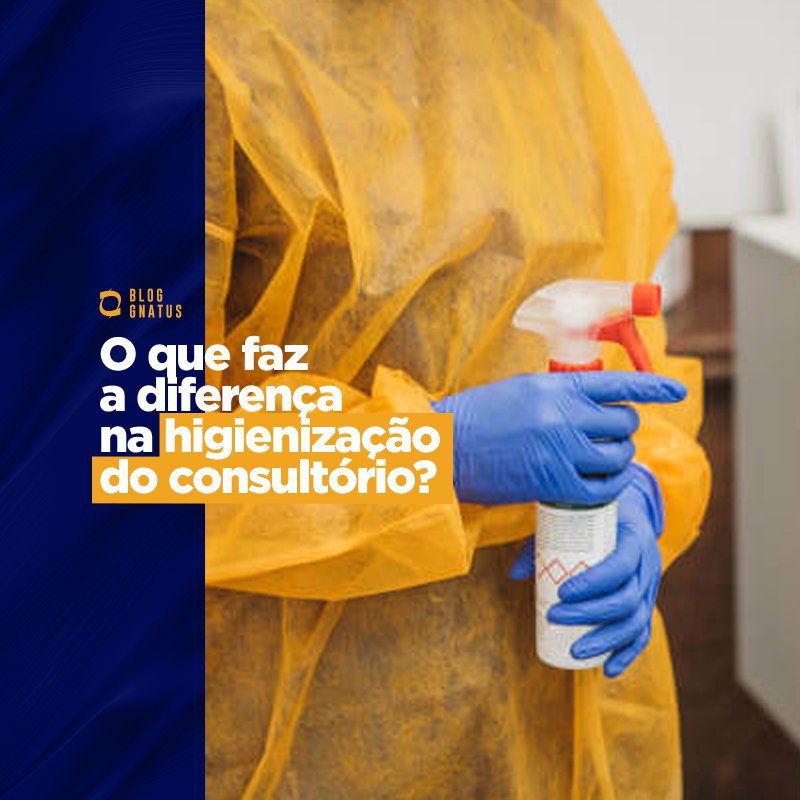 O que faz a diferença na higienização do consultório? O que faz a diferença na higienização do consultório? Respondemos já de cara que o novo produto de biossegurança e higiene da Gnatus, o álcool spray, é o produto que vai fazer a diferença. Entenda como ele pode te ajudar a garantir a limpeza e a biossegurança de sua clínica.