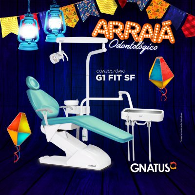 Arraiá Odontológico Gnatus - Consultórios Quando o arraiá começa ninguém fica sem consultório. Porque não é correio elegante, mas é tudo que conquista um dentista!