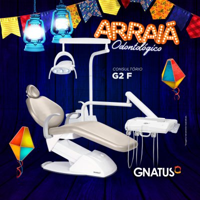 Arraiá Odontológico Gnatus - Consultórios Quando o arraiá começa ninguém fica sem consultório. Porque não é correio elegante, mas é tudo que conquista um dentista!