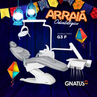 Arraiá Odontológico Gnatus - Consultórios Quando o arraiá começa ninguém fica sem consultório. Porque não é correio elegante, mas é tudo que conquista um dentista!