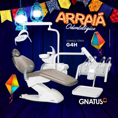 Arraiá Odontológico Gnatus - Consultórios Quando o arraiá começa ninguém fica sem consultório. Porque não é correio elegante, mas é tudo que conquista um dentista!
